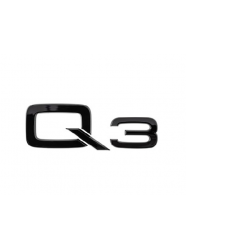Audi Q3 nápis