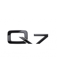Audi Q7 nápis
