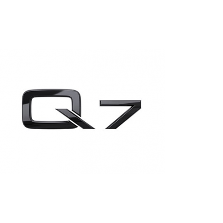 Audi Q7 nápis