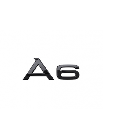Audi A6 nápis