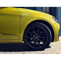 Audi heritage kruhy nálepka