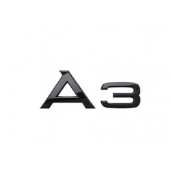 Audi A3 nápis