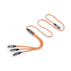 Nabíjací kábel 3v1 USB-C Fabia