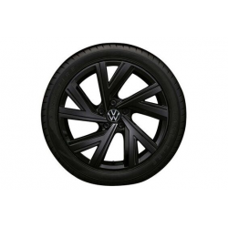 VW Golf kompletné zimné kolesá VW Bergamo 17" čierne