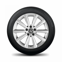 VW Passat kompletné zimné kolesá VW Merano strieborné 16"